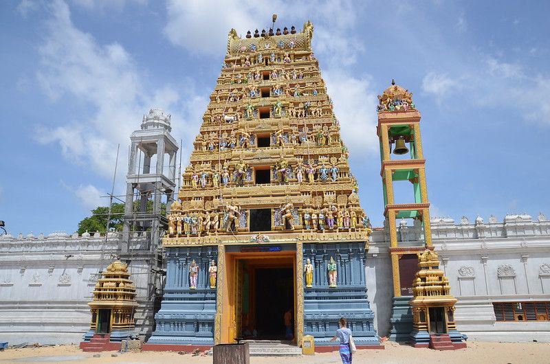 Immergé dans la culture tamoul, à Jaffna, au nord de l'île