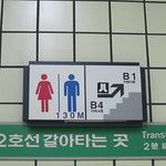 Ils sont loin les toilettes dans le métro de Séoul ?
