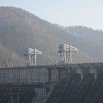 Transsibérien - Krasnoyarsk - Le barrage