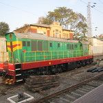 Locomotives sur le transsibérien‎