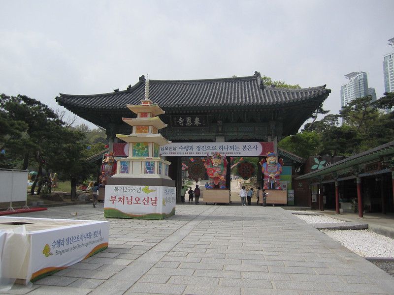 Les temples bouddhistes de Séoul