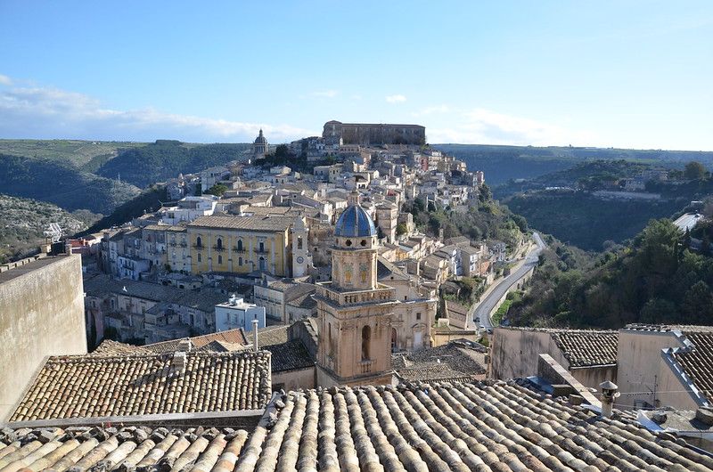 Syracuse et Raguse dans le sud-est de la Sicile