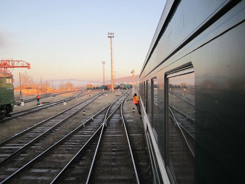 Le passage des frontières russe et mongole